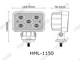 Светодиодная фара HML-1150